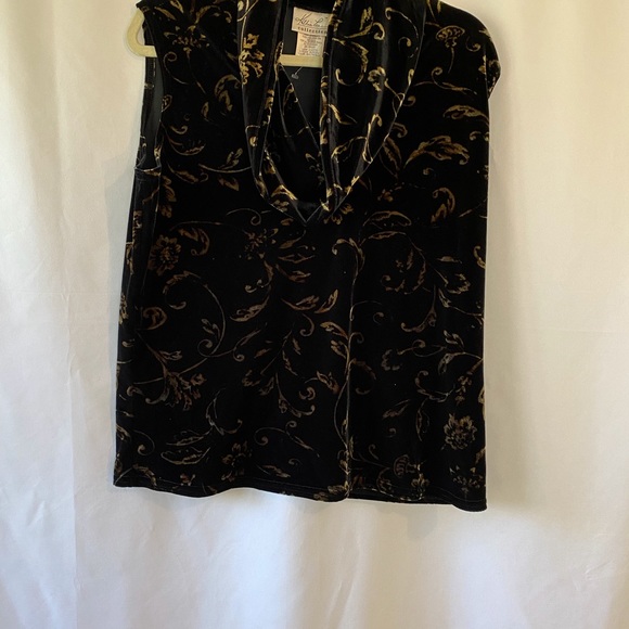 Stretch velour top - Picture 5 of 5